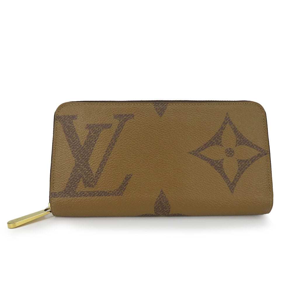 Louis Vuitton Long Purse M69353 giant reverse Monogram Brown Wallet Case 2