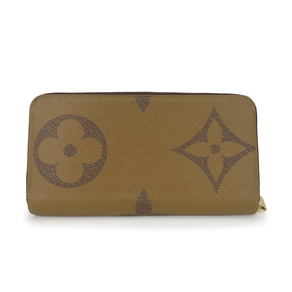 Louis Vuitton Long Purse M69353 giant reverse Monogram Brown Wallet Case 2