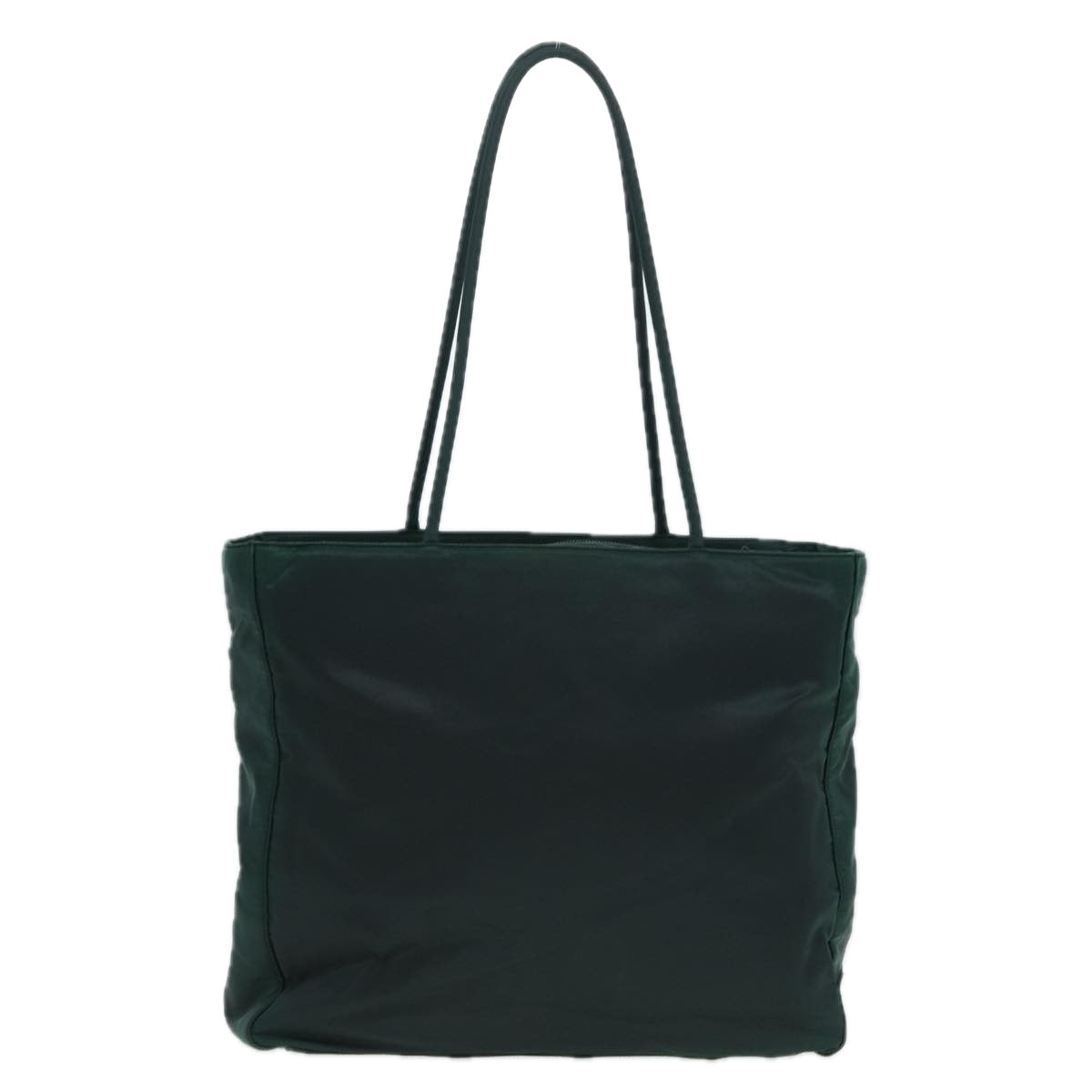 Prada Tote Bag Auth Nylon Green Green Auth 82880