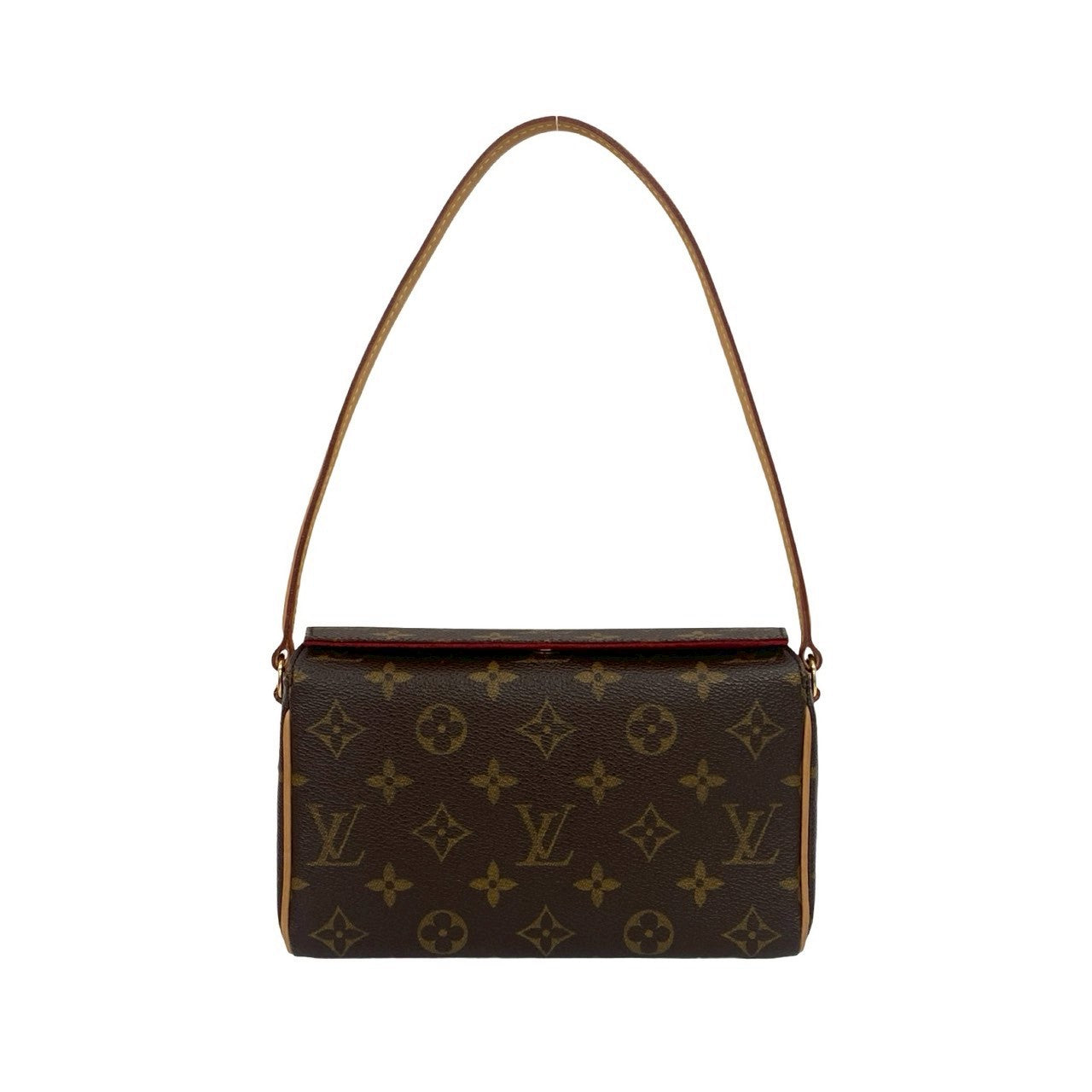 Louis Vuitton Recital Monogram Leather Brown Shoulder Bag