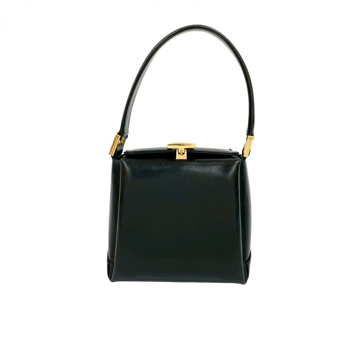 Gucci 828B828 Leather Black Handbag