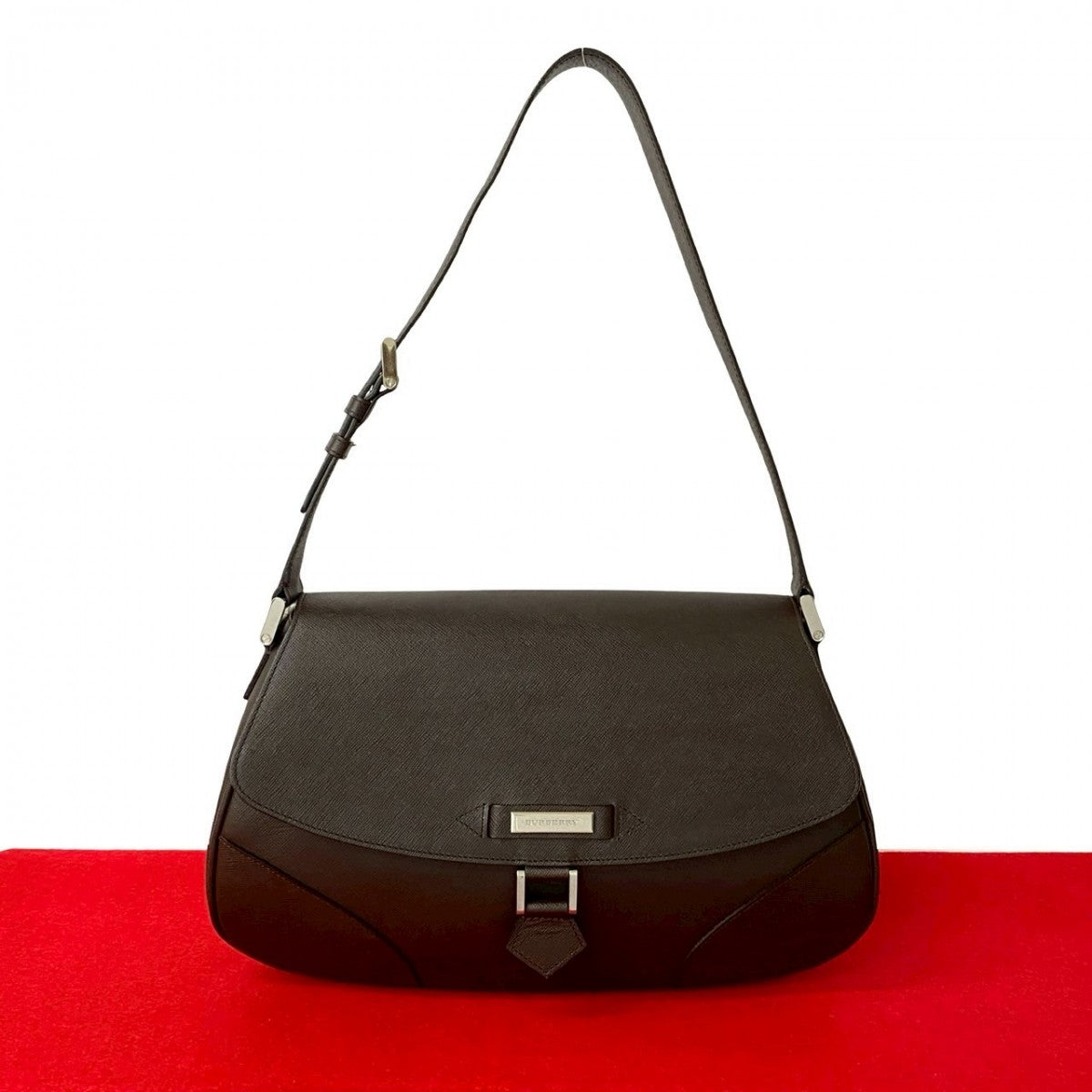 Burberry Shoulder Bag Leather Brown 828B828 31063