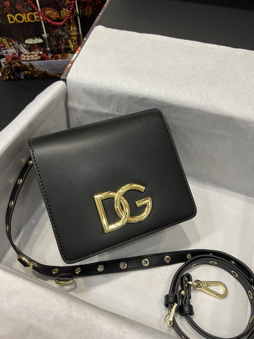 Top Quality7037Aw57680999 Black Crossbody Bag