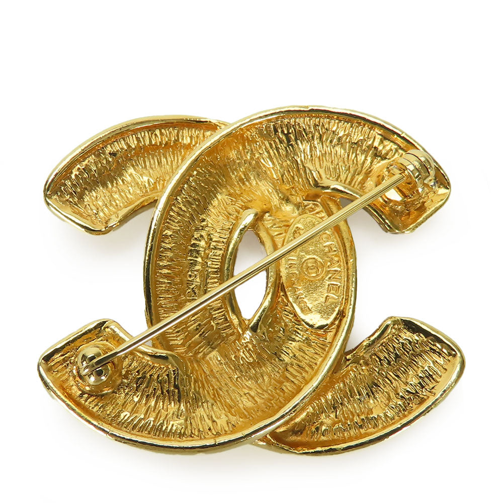 Chanel Brooch Gold Handbag 14