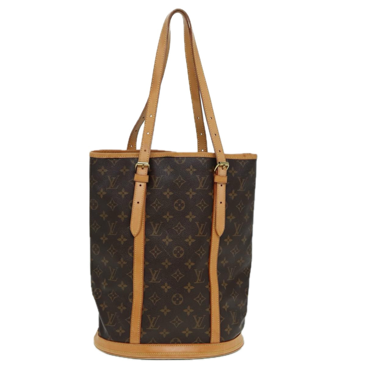 LOUIS VUITTON Monogram Bucket GM Shoulder Bag M42236 LV Auth 82974