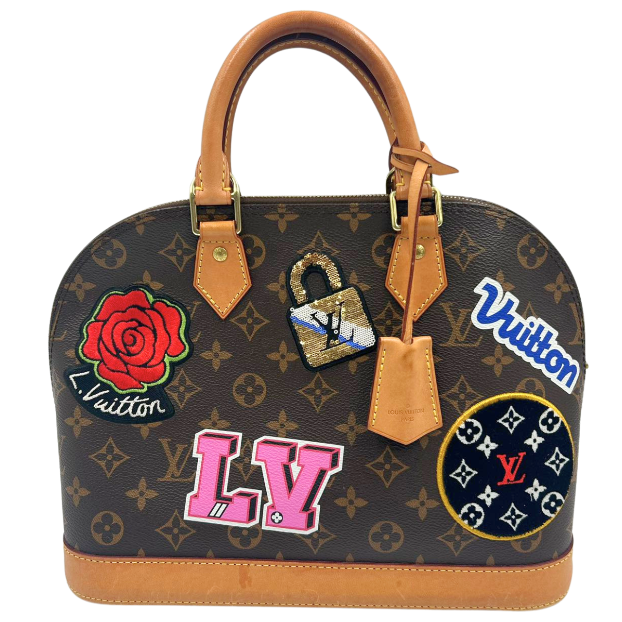 Louis Vuitton Arma Monogram Patches PM Fashion Accessory