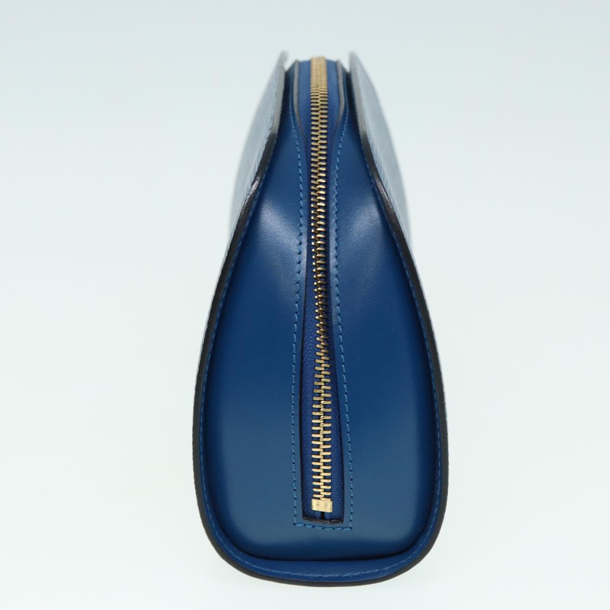 LOUIS VUITTON Epi Dauphine GM Pouch Blue M48435 LV Auth 83030