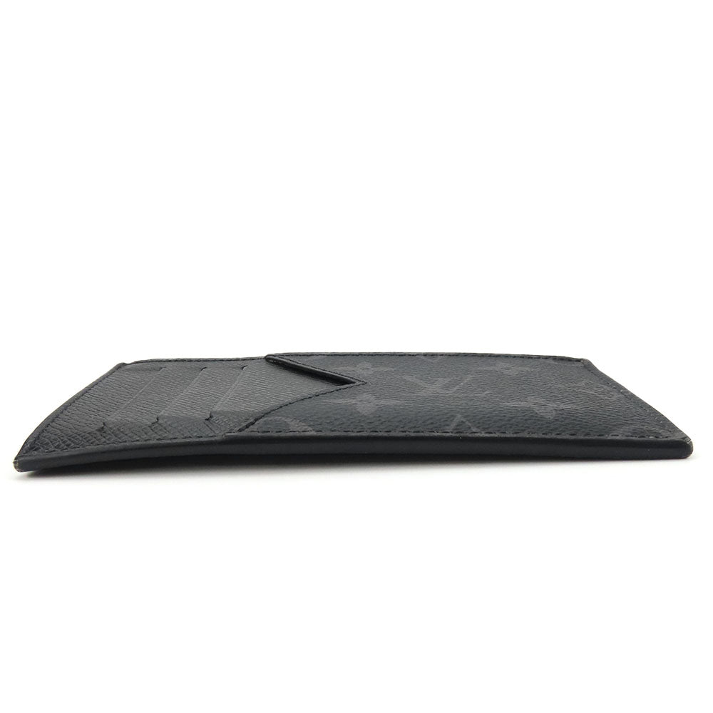 Louis Vuitton Coin M30271 Taiga Coin holder Black Wallet Case