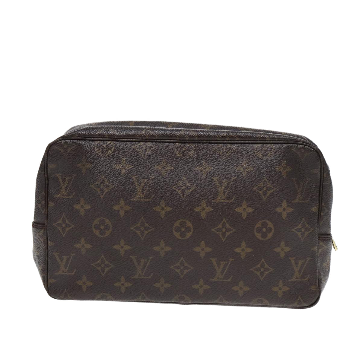 LOUIS VUITTON Monogram Trousse Toilette 28 Clutch Bag M47522 LV Auth 83110