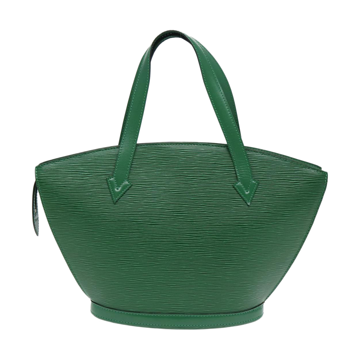 LOUIS VUITTON Epi Saint Jacques Hand Bag Green M52274 LV Auth 83120