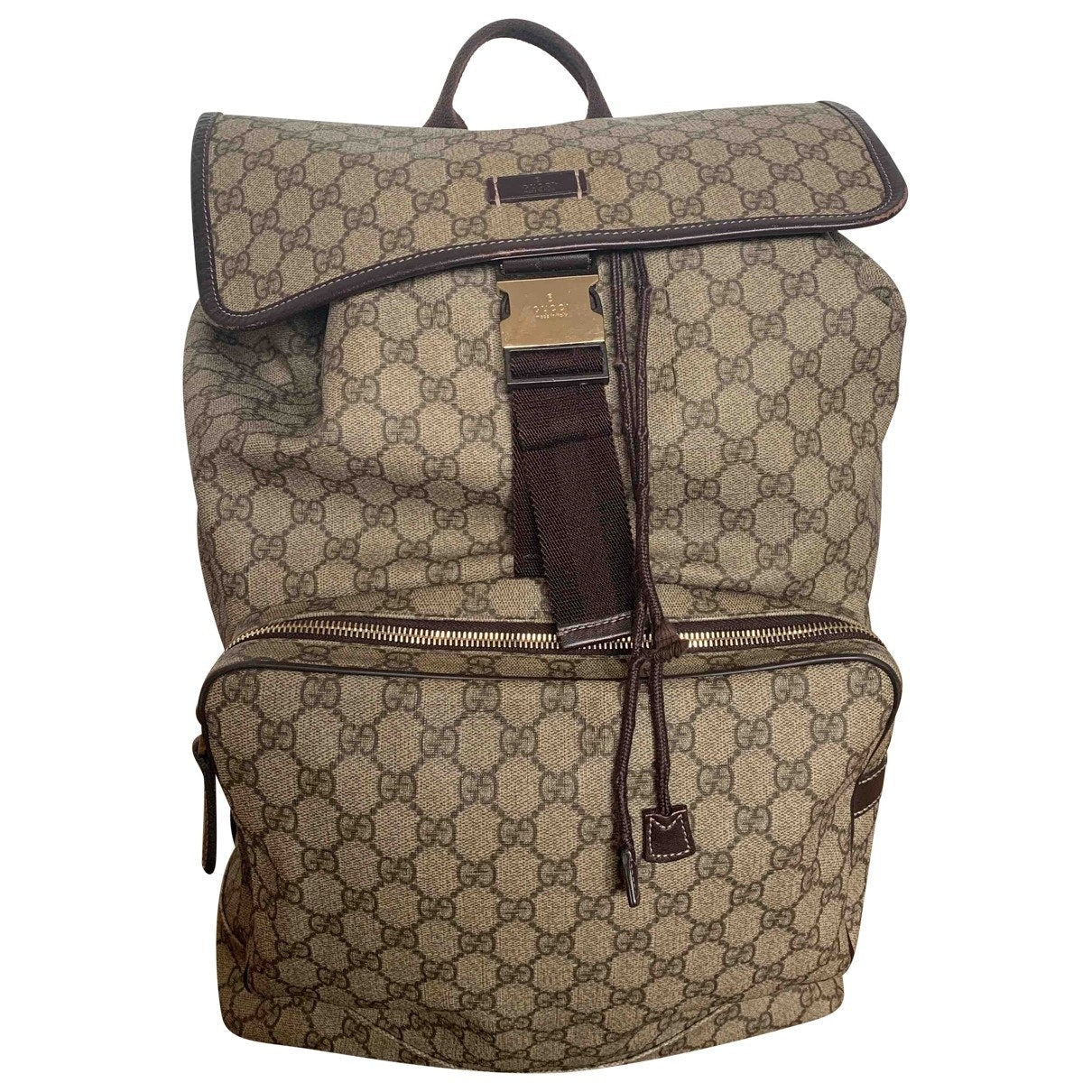 Gucci beige cloth bag