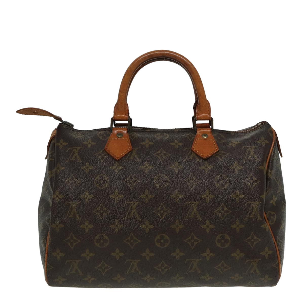 LOUIS VUITTON Monogram Speedy 30 Hand Bag M41526 LV Auth 83189