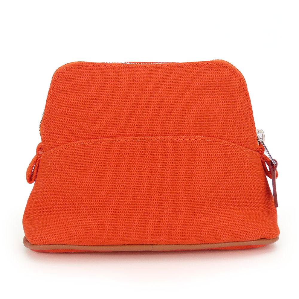 Pouch Cotton Orange Bored Pouch Women Handbag Mini Travel Bag