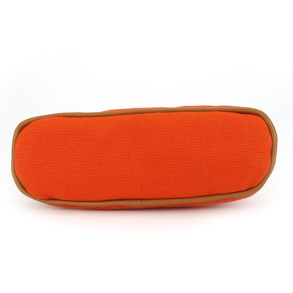 Pouch Cotton Orange Bored Pouch Women Handbag Mini Travel Bag