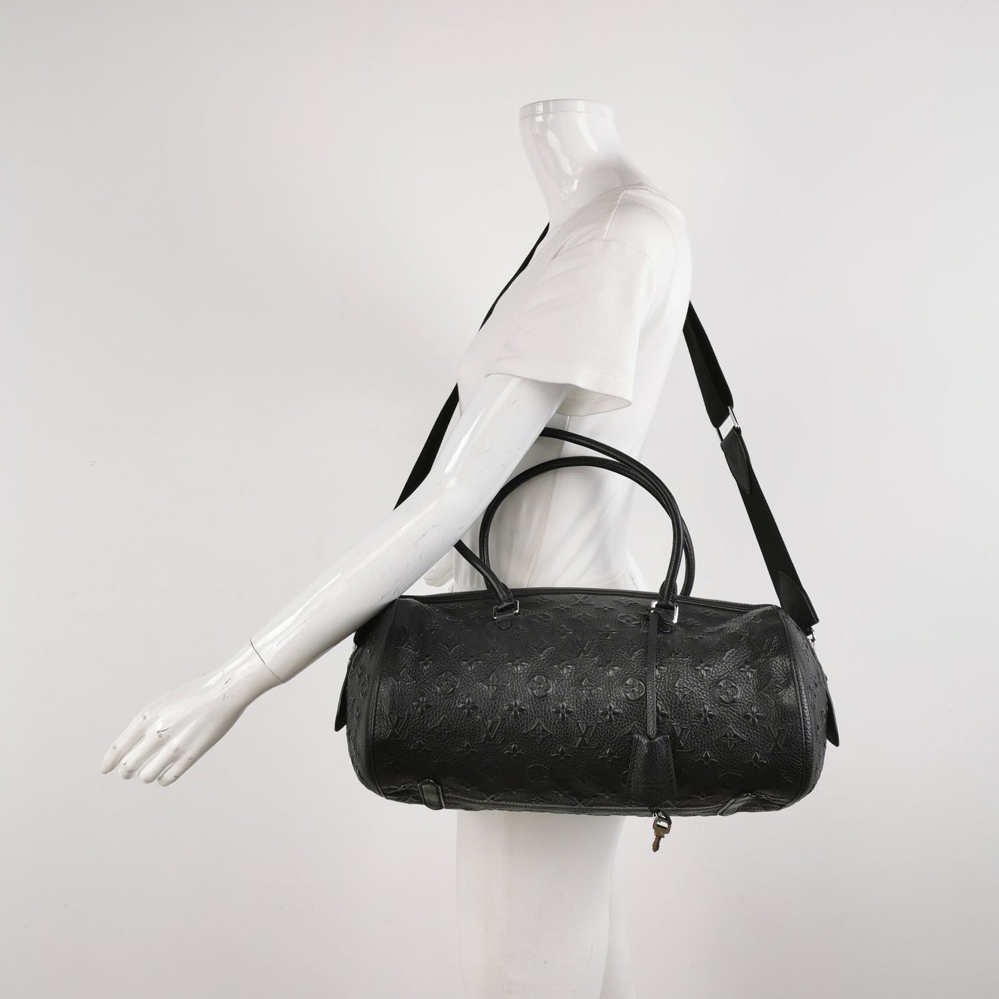 Louis Vuitton Neo Papillon Revelation GM Leather Black Shoulder Bag