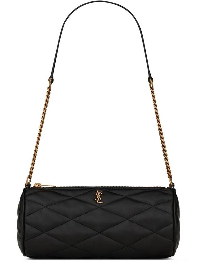 YSL Saint Laurent Saint Laurent Trending Tube Quilting Shoulder Bag Black Small