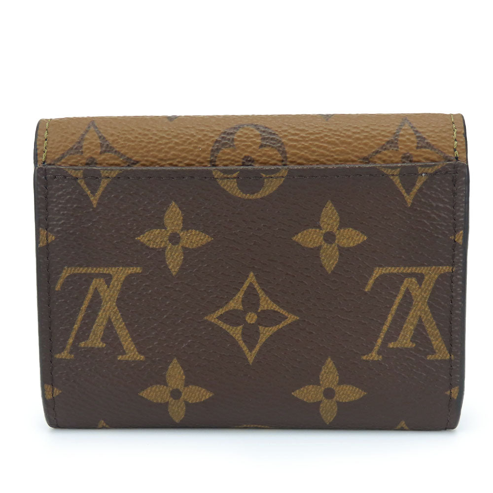 Louis Vuitton Bifold M82333 reverse Portefeuille Rosalie Monogram Brown Wallet Case