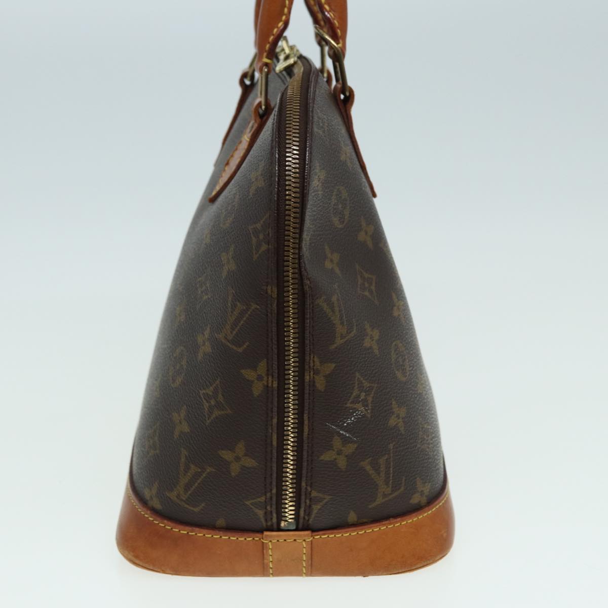 LOUIS VUITTON Monogram Alma Hand Bag M51130 LV Auth 83357