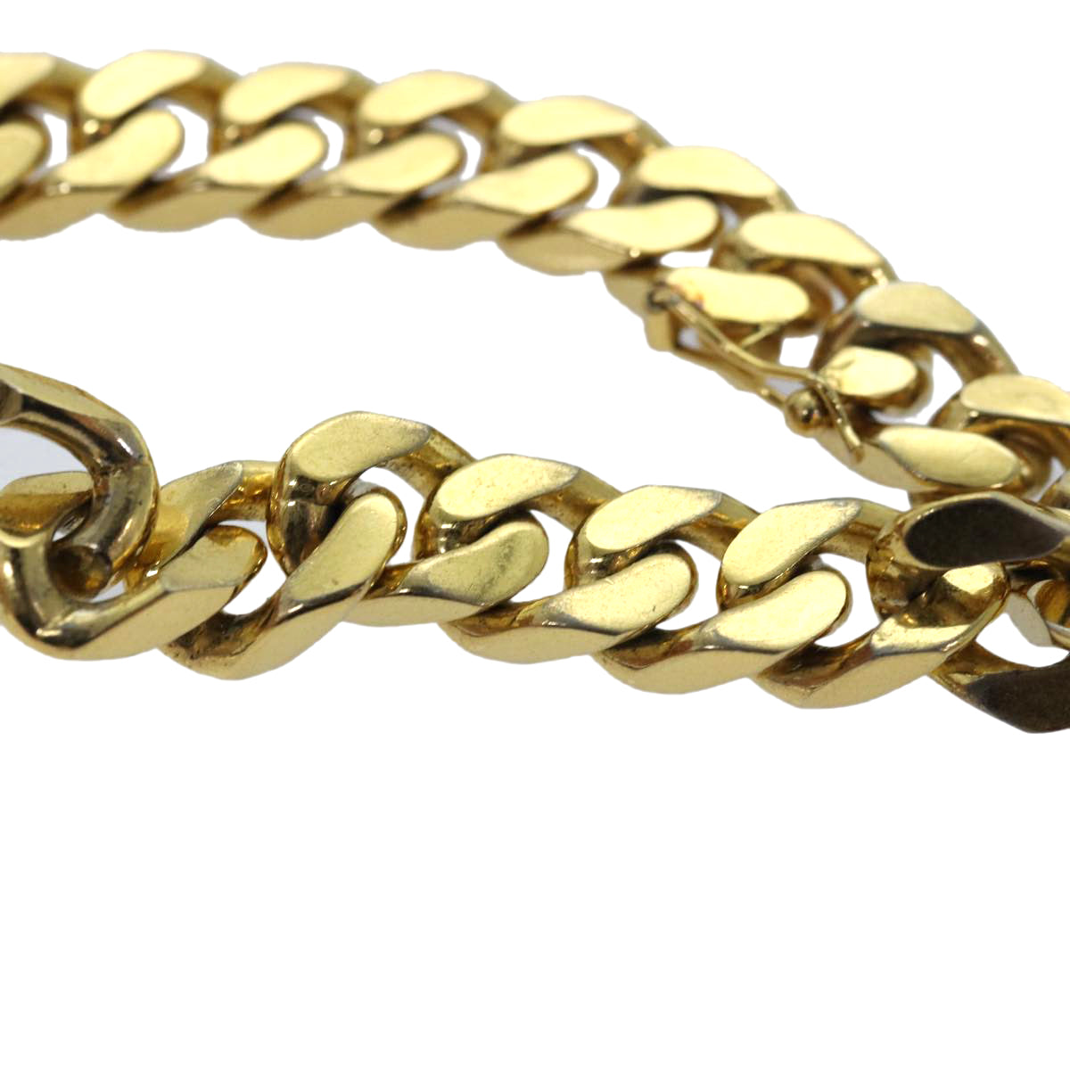 Chanel COCO Mark Chain Bracelet metal Gold Tone CC Auth