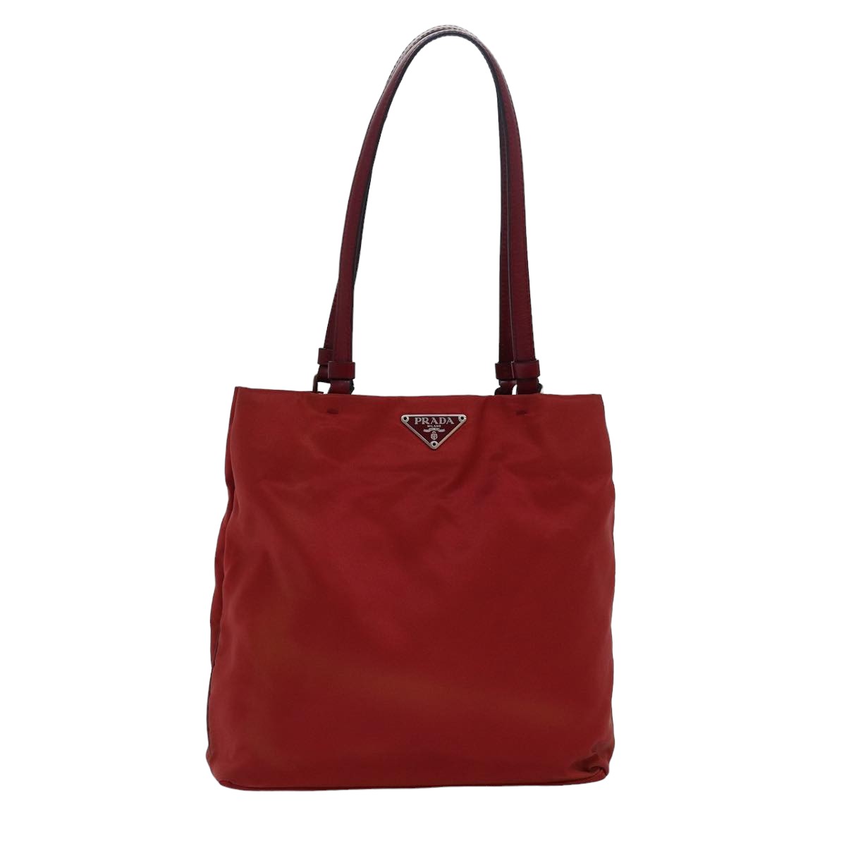 Prada Hand Bag Auth Nylon Travel Bag