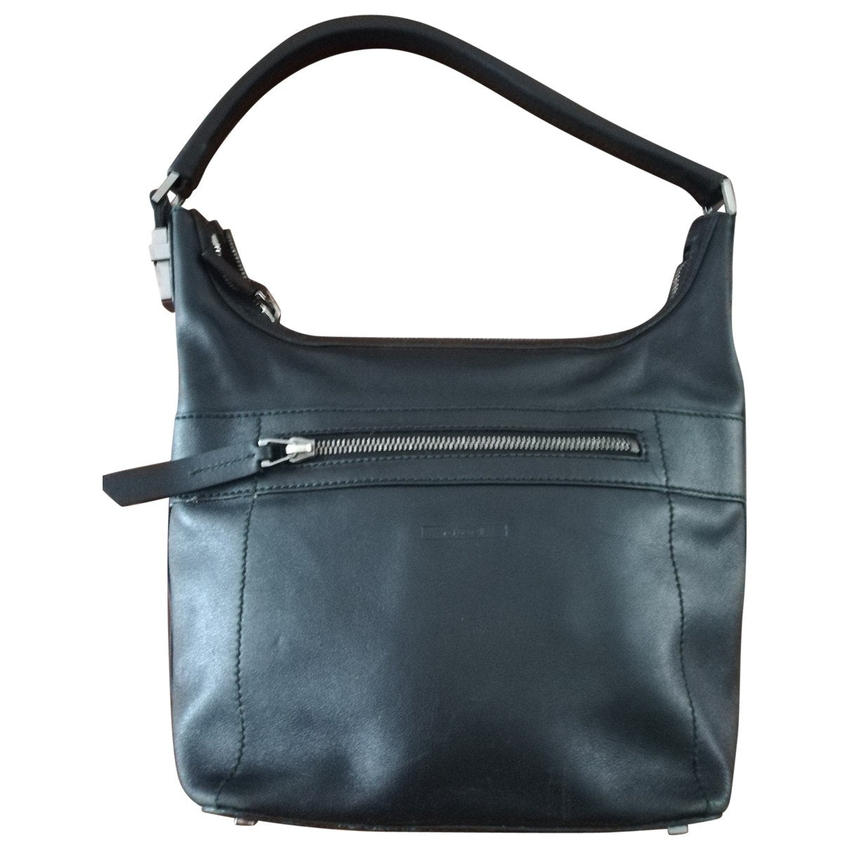 Gucci black leather handbag