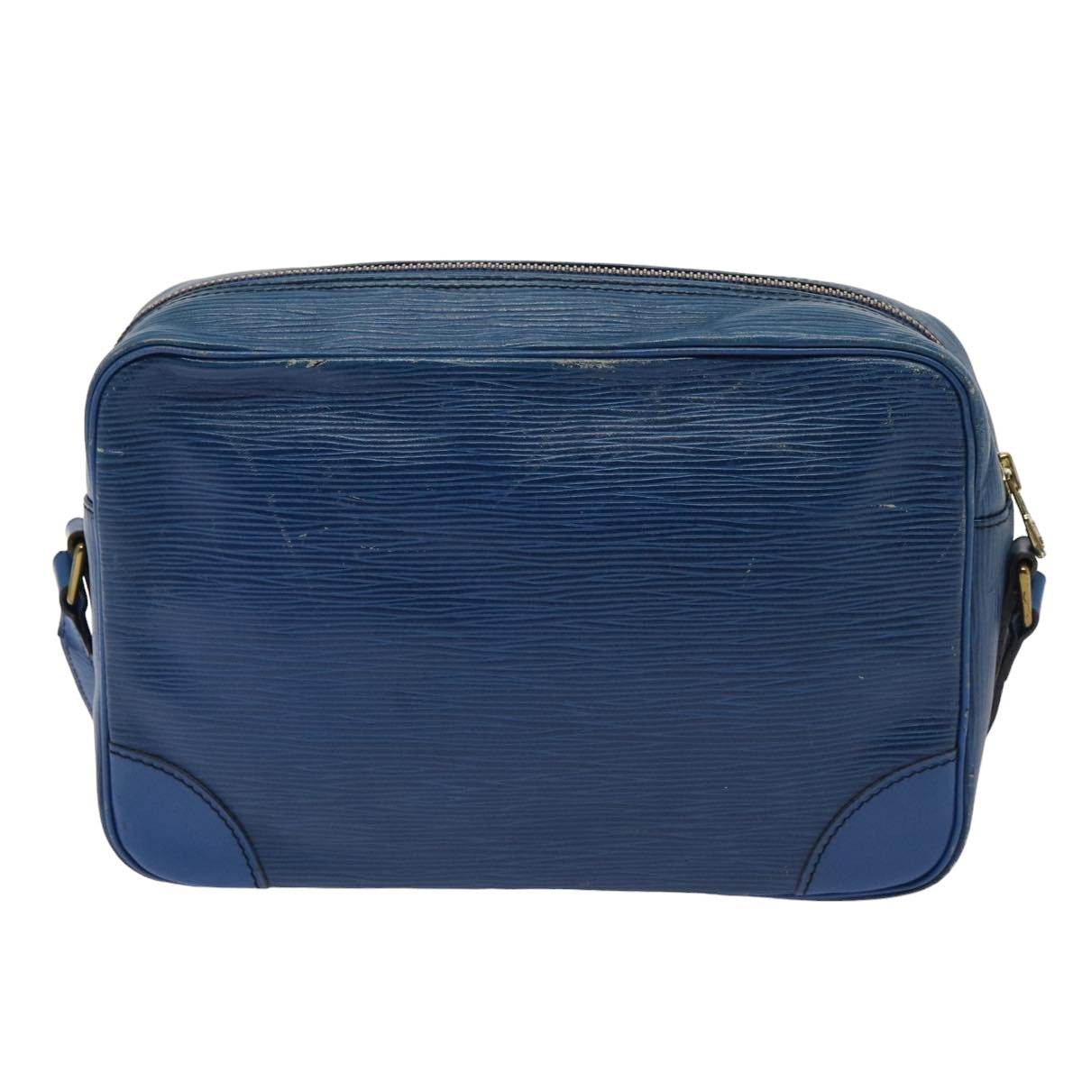 LOUIS VUITTON Epi Trocadero 27 Shoulder Bag Blue M52315 LV Auth 83536