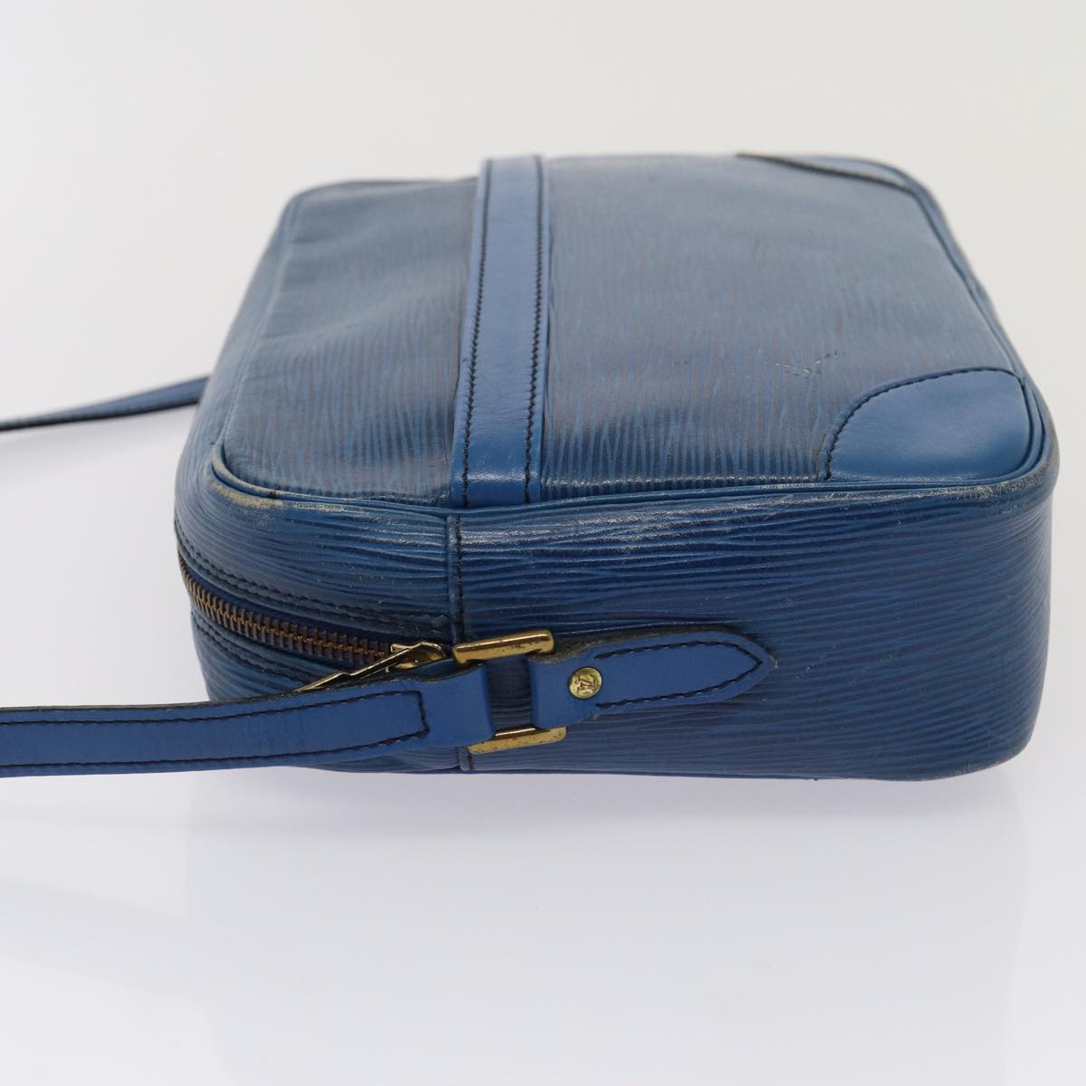 LOUIS VUITTON Epi Trocadero 27 Shoulder Bag Blue M52315 LV Auth 83536