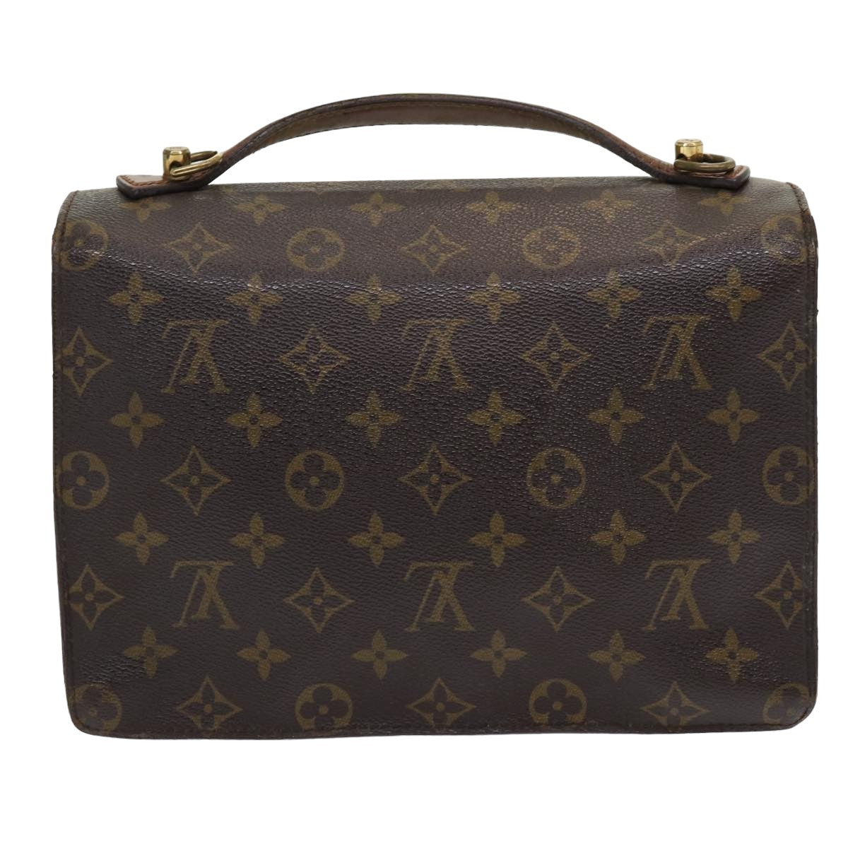 LOUIS VUITTON Monogram Monceau 26 Shoulder Bag M51187 LV Auth 83564
