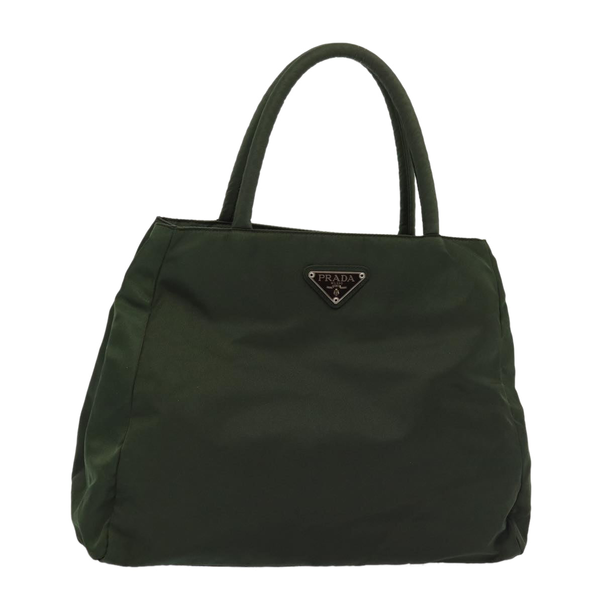 Prada Tote Bag Khaki Auth Nylon Khaki Auth 83695
