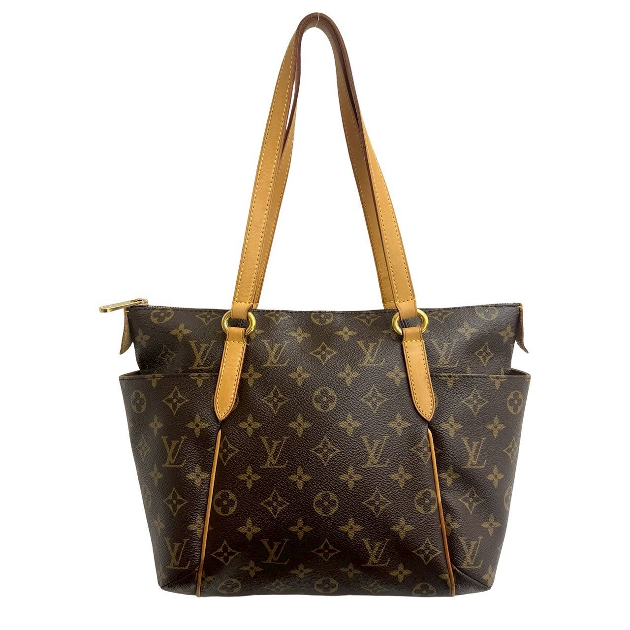 Louis Vuitton Totally PM Monogram Leather Brown Tote Bag 836D836
