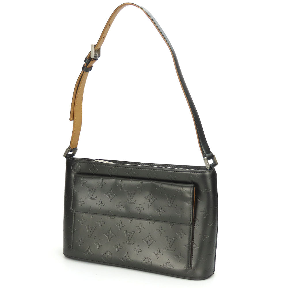 Louis Vuitton M55122 mat Alston Monogram Gray Shoulder Bag