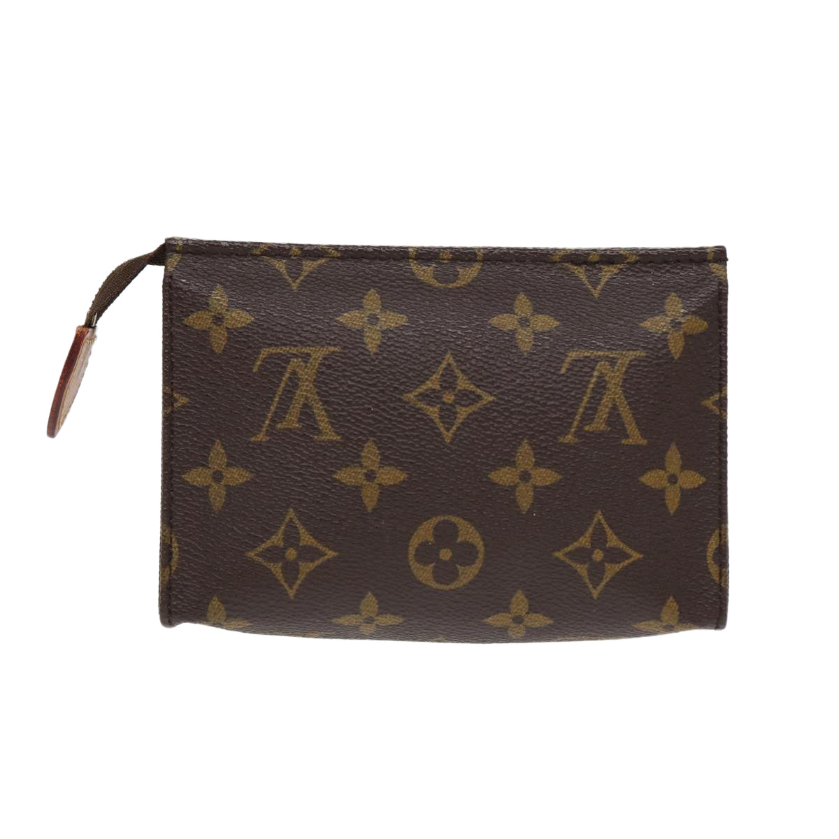 LOUIS VUITTON Monogram Poche Toilette 15 Pouch M47546 LV Auth 83771