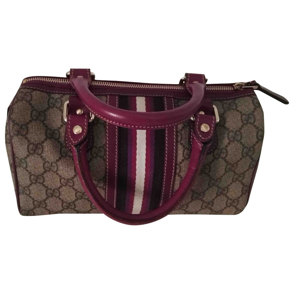 Gucci multicolour leather handbag