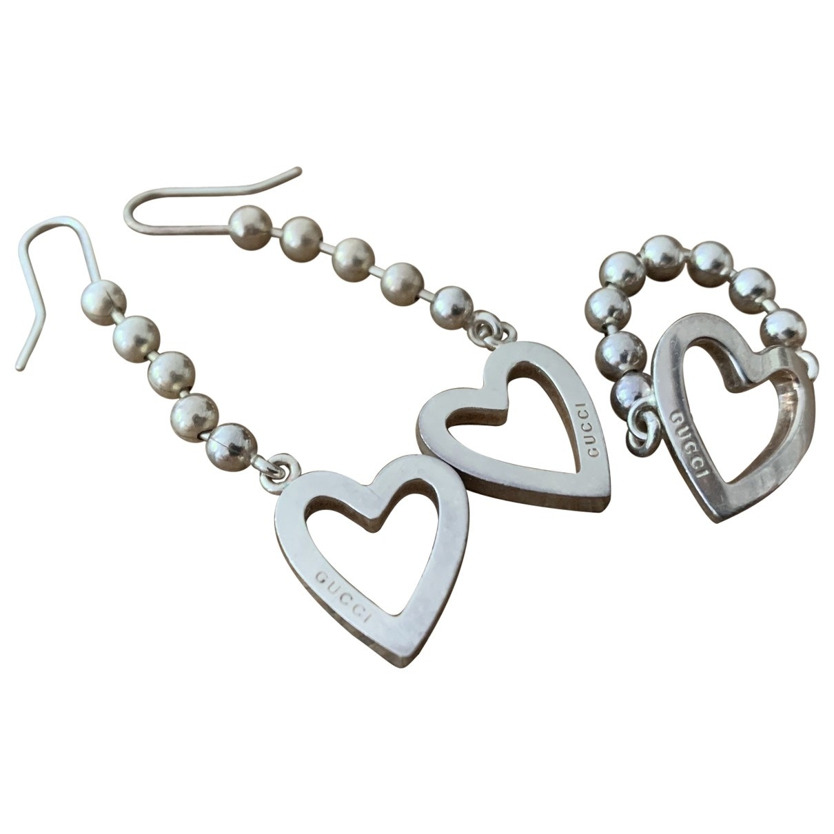 Gucci icon silver silver jewellery sets