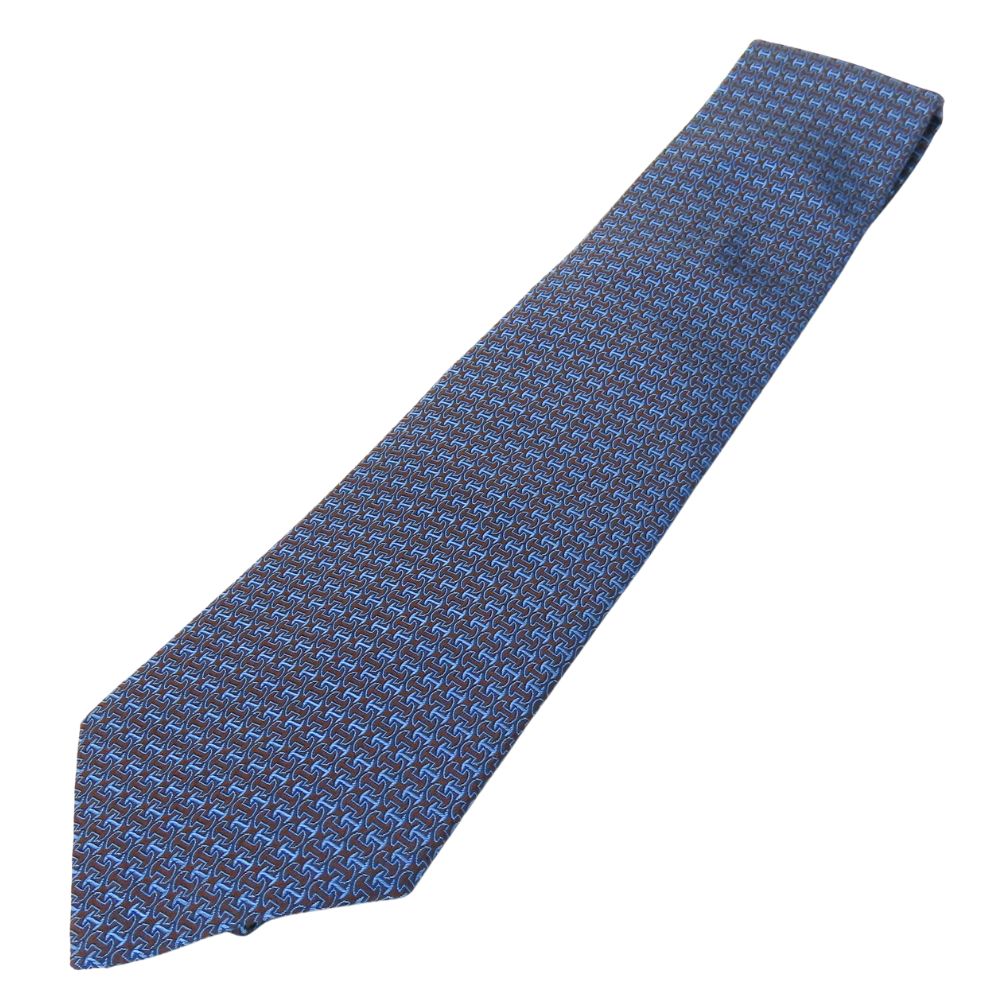 Tie Silk Mens Handbag Blue Travel Bag