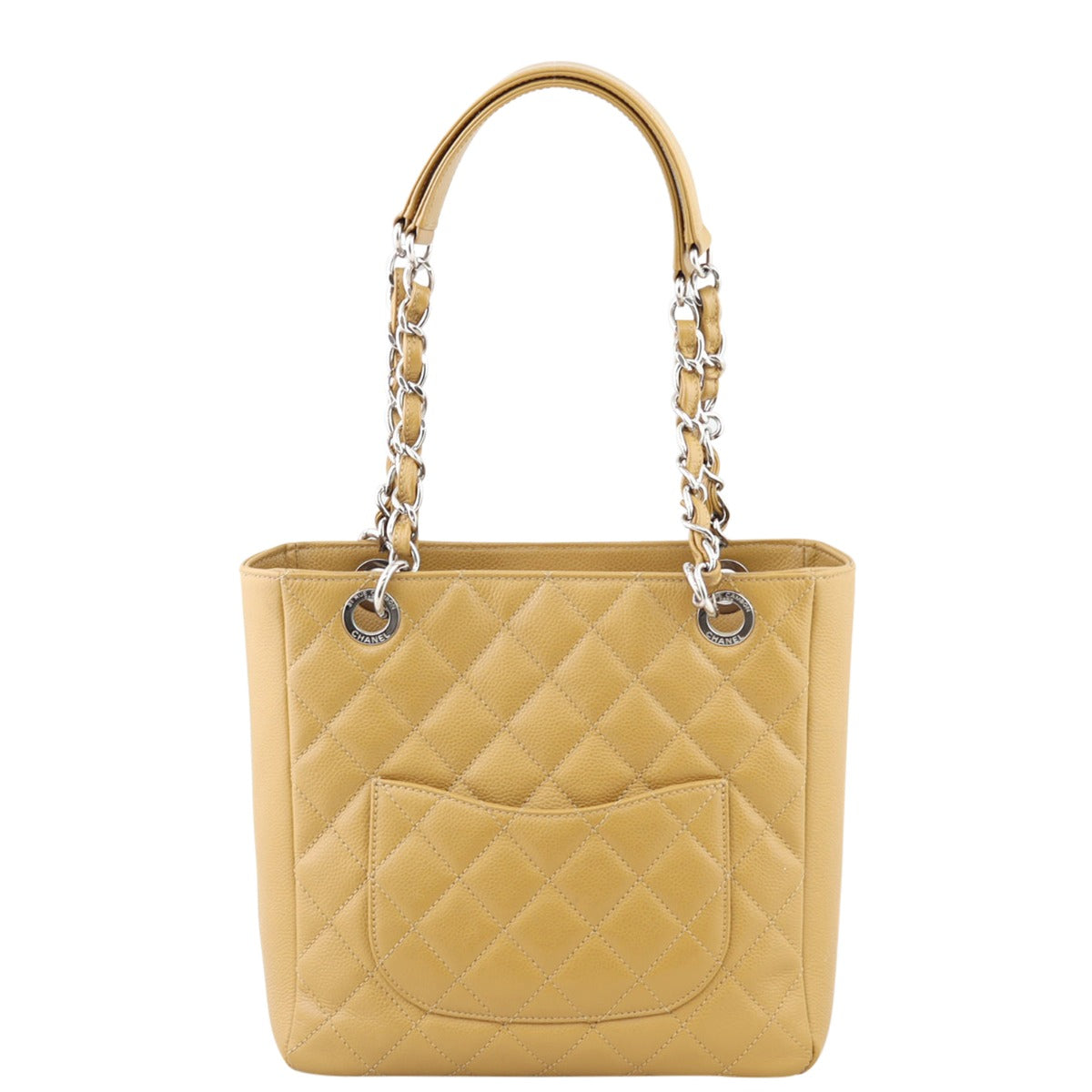 Chanel Petite Shopping Tote Butterscotch Tote Bag