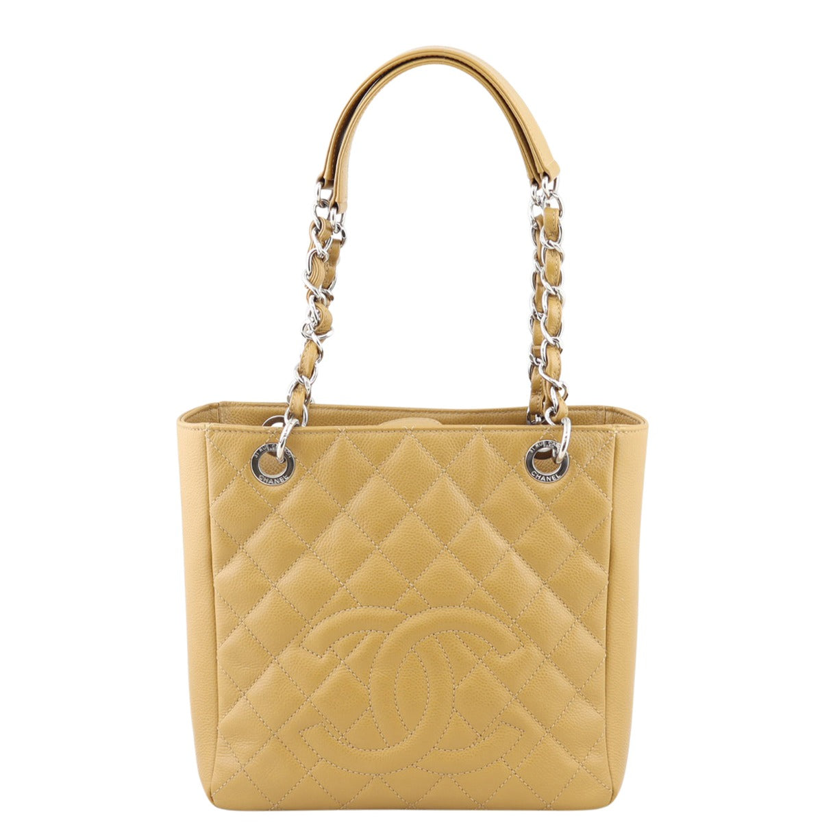 Chanel Petite Shopping Tote Butterscotch Tote Bag