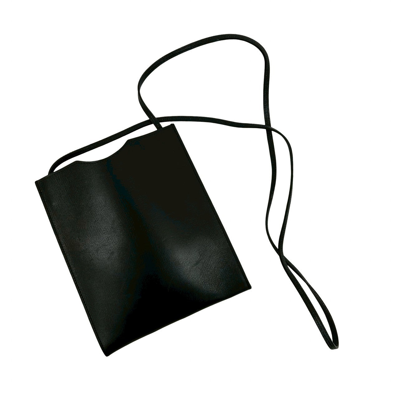 Hermes Shoulder Bag Onimetu Leather Black