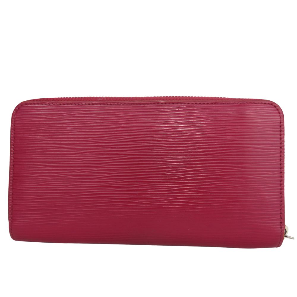 Louis Vuitton Long Purse M61858 Epi Fuchsia Leather Wallet Case