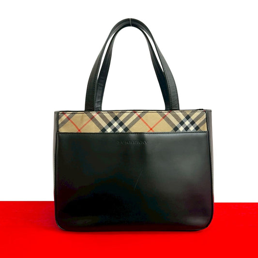 Burberry 839E839 19111 Leather Black Travel Bag