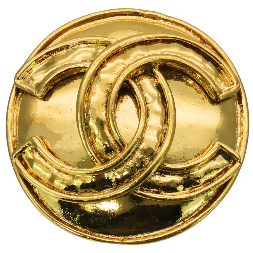 Chanel Brooch Gold Handbag 25