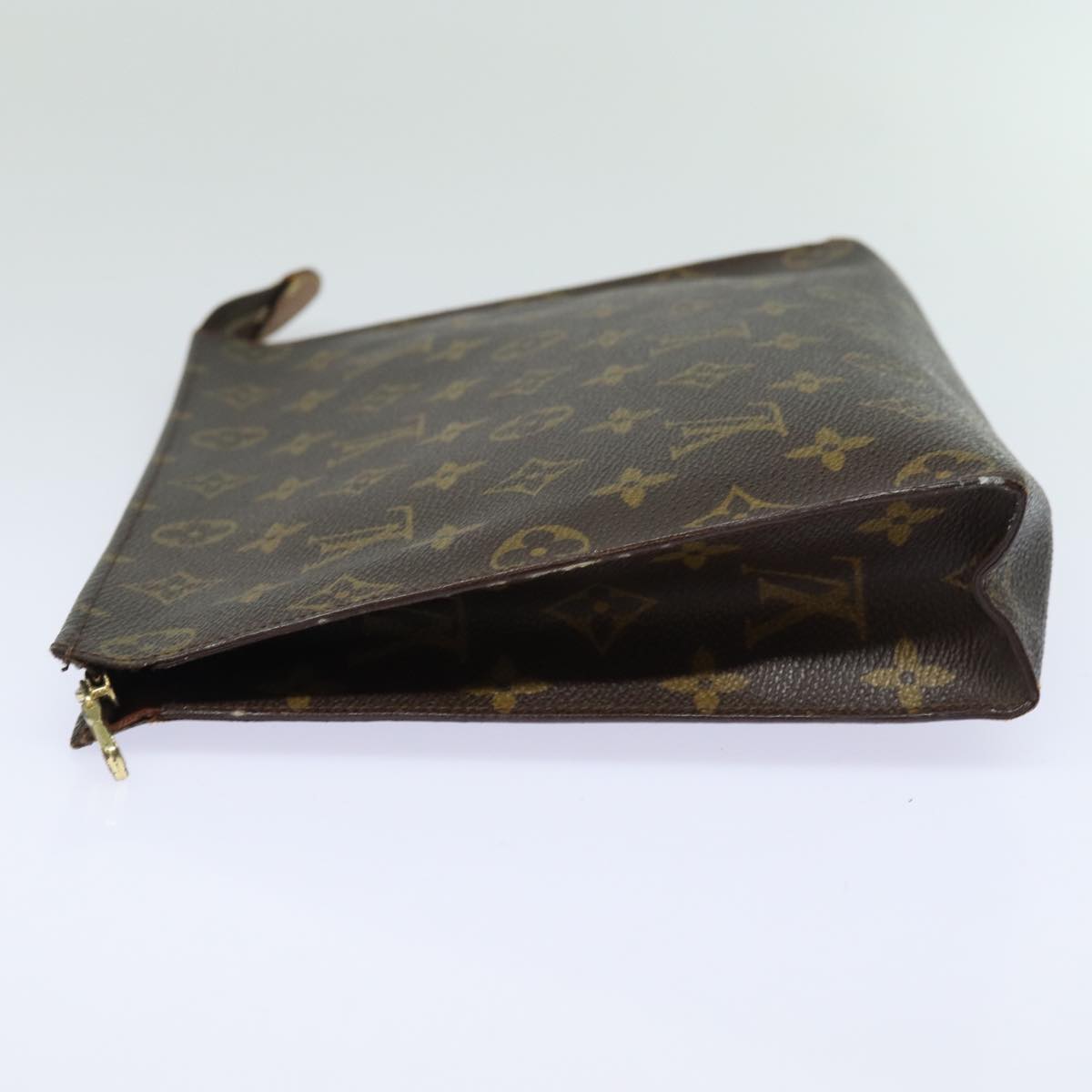 LOUIS VUITTON Monogram Poche Toilette 26 Pouch M47542 LV Auth 84025