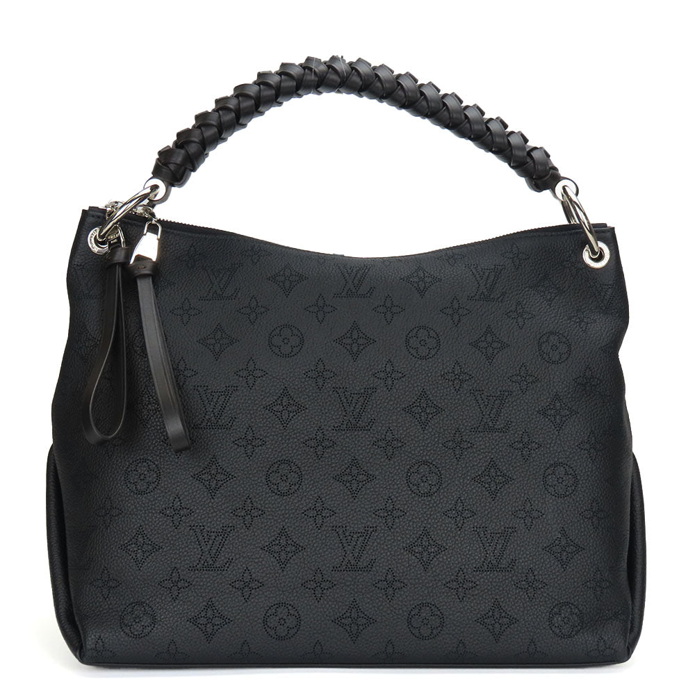 Louis Vuitton M56073 Mahina Beauvre Monogram Black Shoulder Bag