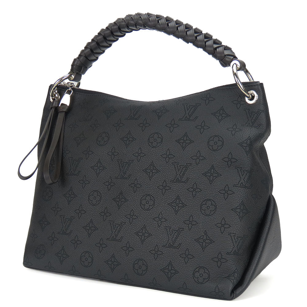 Louis Vuitton M56073 Mahina Beauvre Monogram Black Shoulder Bag