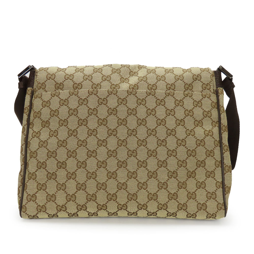 Gucci GG Canvas Beige Shoulder Bag 5