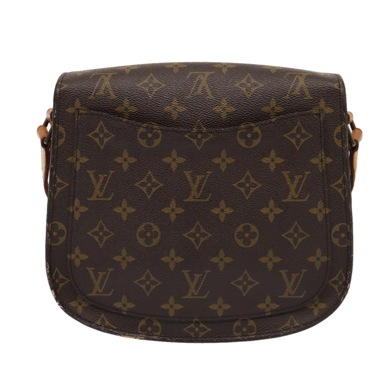 LOUIS VUITTON Monogram Saint Cloud GM Shoulder Bag M51242 LV Auth 84060