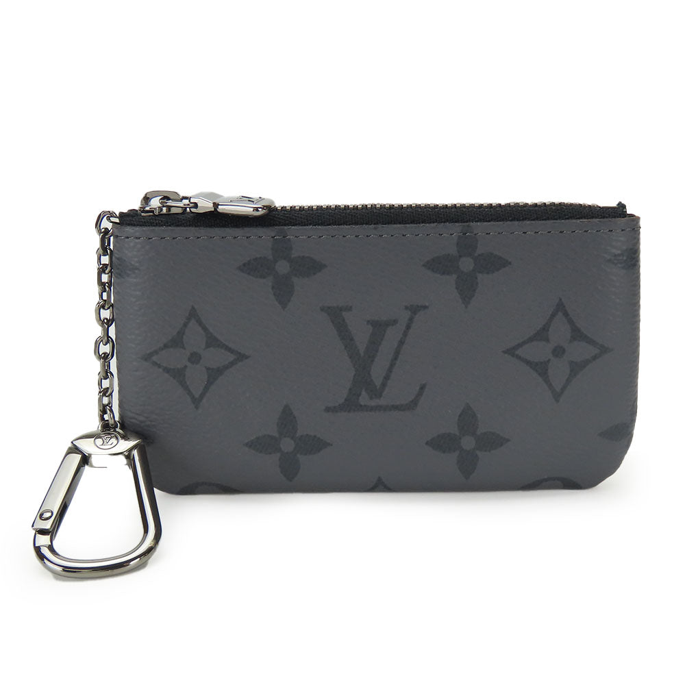 Louis Vuitton Coin M80905 Eclipse Pochette Kle Monogram Gray Clutch Bag