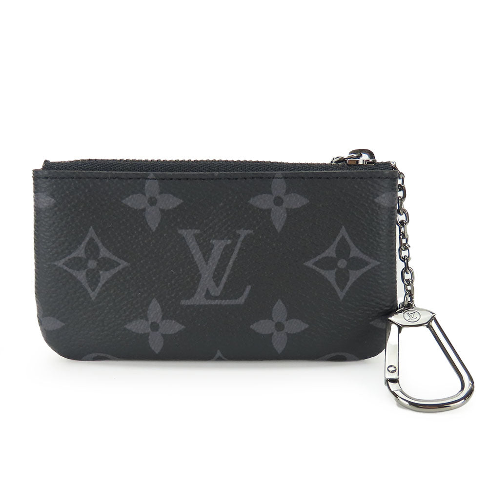 Louis Vuitton Coin M80905 Eclipse Pochette Kle Monogram Gray Clutch Bag