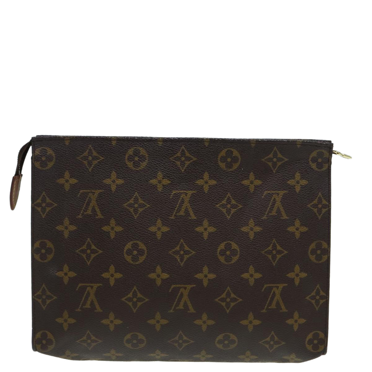 LOUIS VUITTON Monogram Poche Toilette 26 Pouch M47542 LV Auth 84115