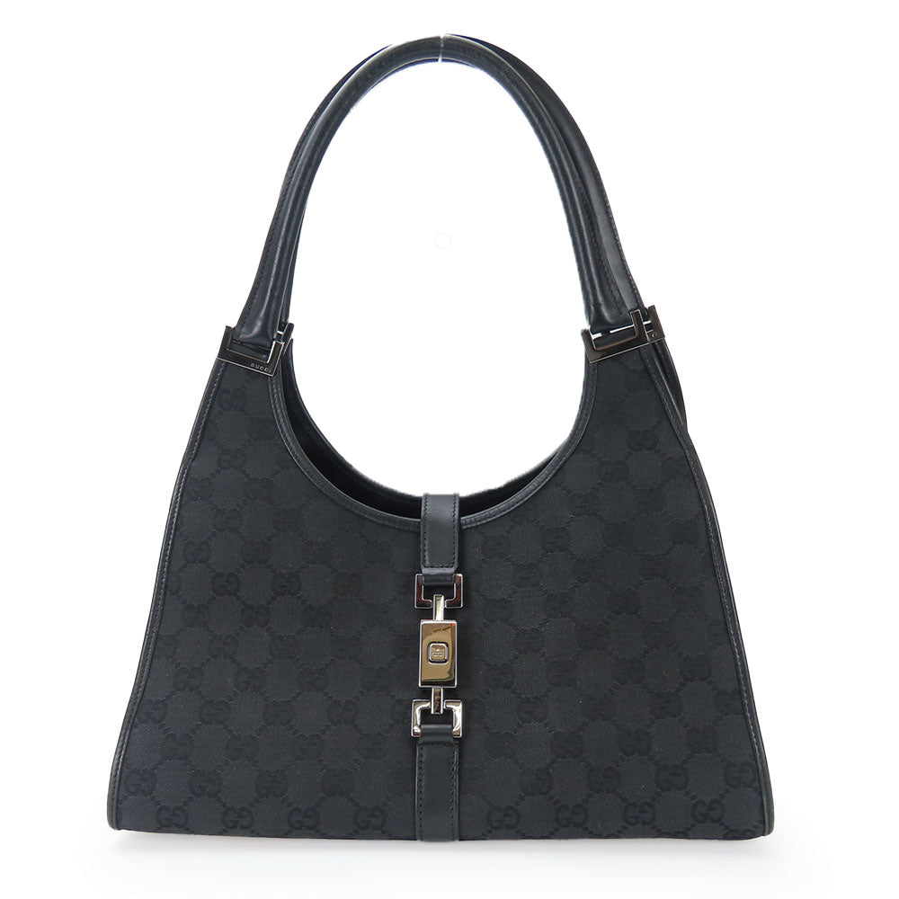 Gucci GG Canvas Black Handbag 3